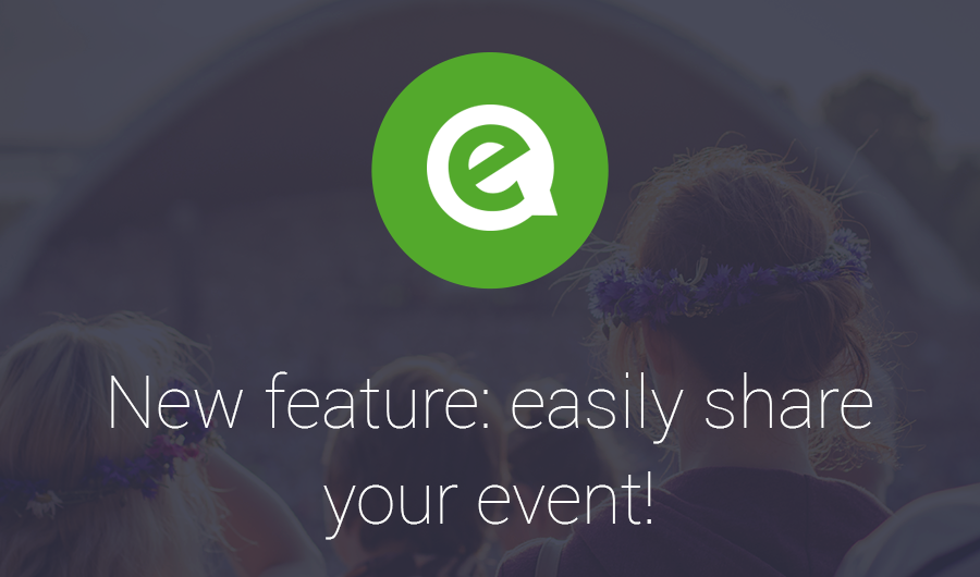 Easily share your event