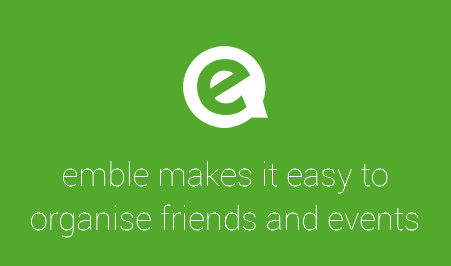 emble makes it easy to plan social events